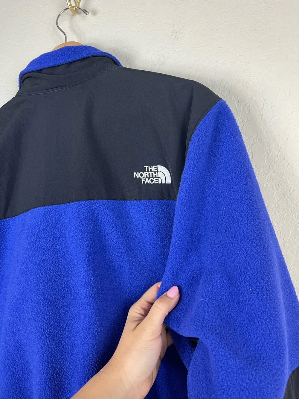 The North Face Denali Fleece Jacket Men’s Full Zip Polartec Blue Size Large